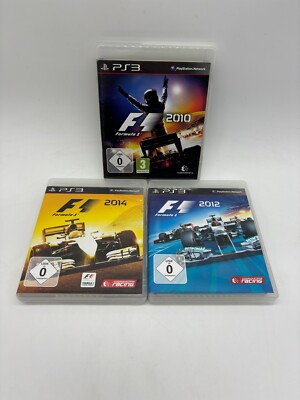 Sony Playstation 3 Formel 1 F1 2010/ F1 2012/ F12014 in OVP