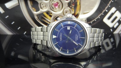 seiko kinetic blue dial