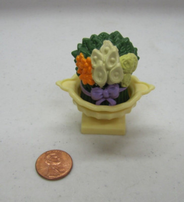 Fisher Price Loving Family Dollhouse Flowers & Pot Decoration Potted Plant