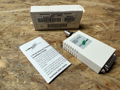 LANTRONIX Thin Coax Transceiver / Adapter Mod. LTX-2A