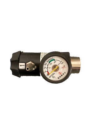 Sabre Oxygen O2 Distribution Regulator Valve Medical Use - 200 Bar Max 275 Bar