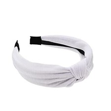 Motique Accessories Cotton Knotted Cute Headband for Women-Multicolor