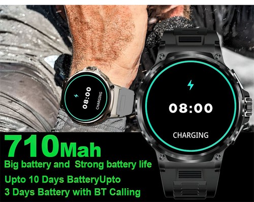 Montre Intelligente Étanche, Écran 1.85 pouces Ultra HD AMOLED 710mAh, Bluetooth - Photo 17/23
