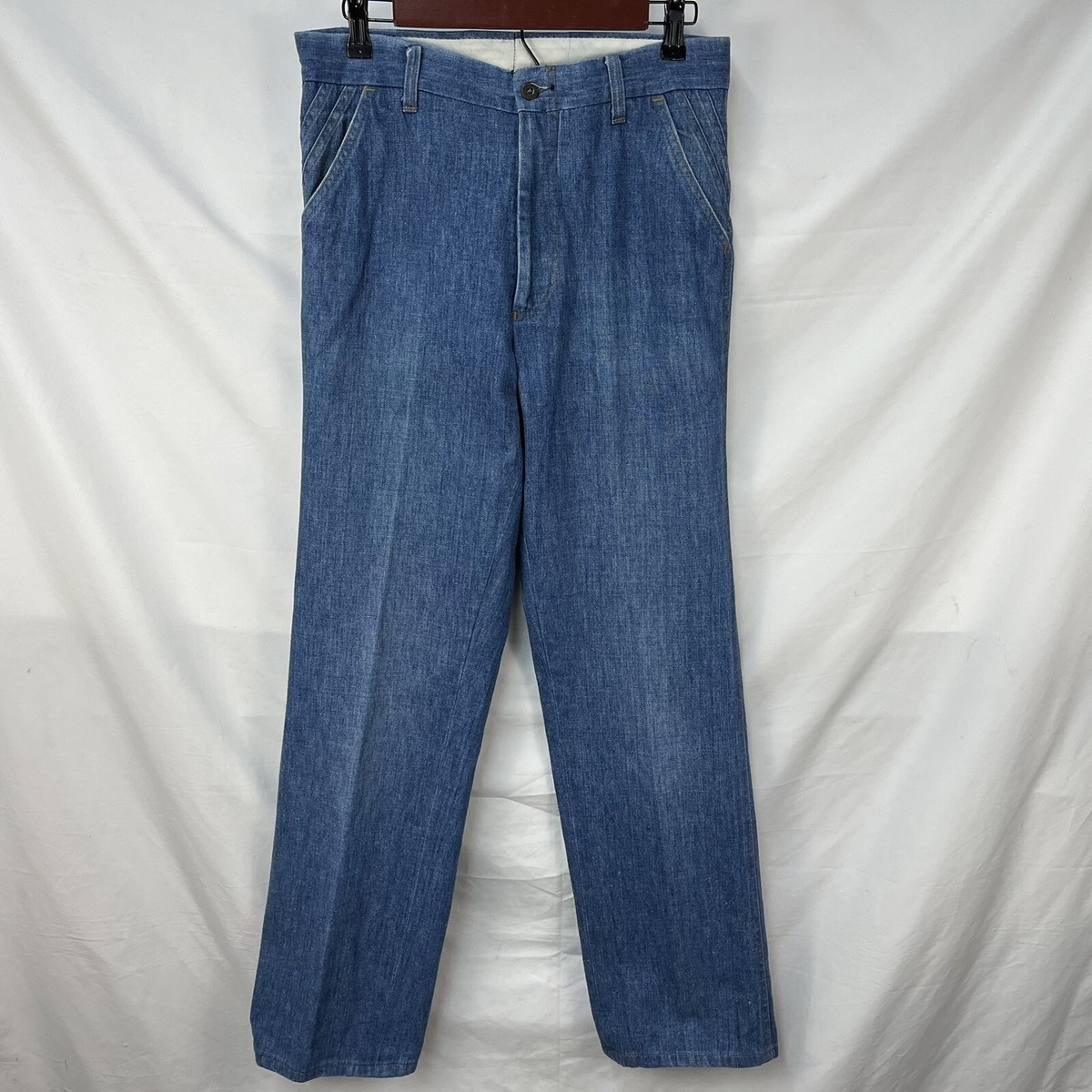 お*ぺ様 70s Vintage Levis Prisoner Motif Pa VINTAGE 70S LEVIS PANATELA DENIM JEAN PANTS SIZE 32X33 USA