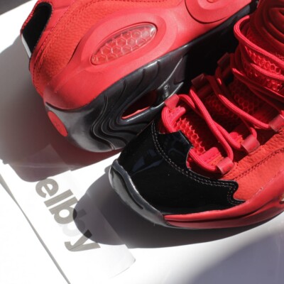 Reebok Question Mid Allen Iverson Heart Over Hype Red Black  display picture 1