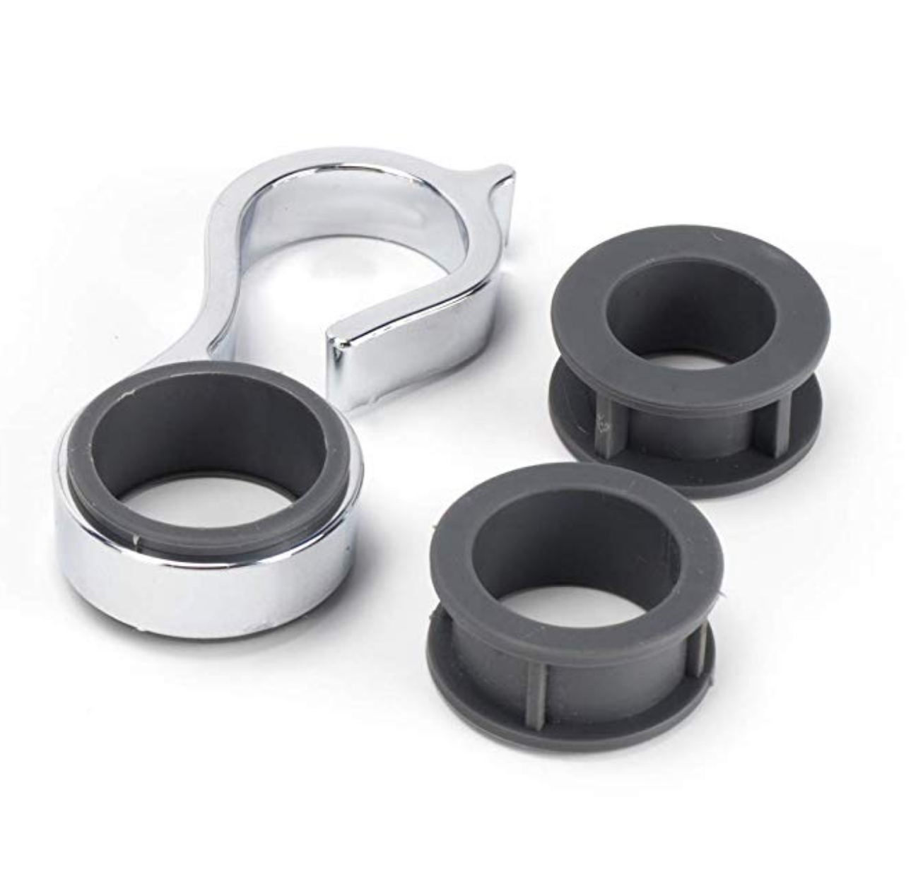 Shower Hose Clip Riser Slide Rail Retainer Clip / Ring Adjustable 18