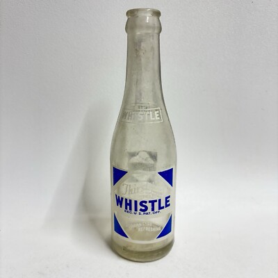 Whistle Glass Bottle - Thirsty? Just Whistle - Bottled in Tempe, Arizona - OWEN