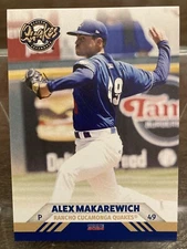2024 Choice Alex Makarewich RC Rancho Cucamonga Quakes Team Card #16 Dodgers