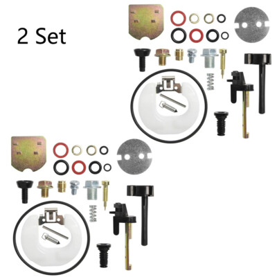 #ad 2x For Honda 188F GX240 GX270 GX340 GX390 Carburetor Rebuild Kit Replace Parts $12.21
