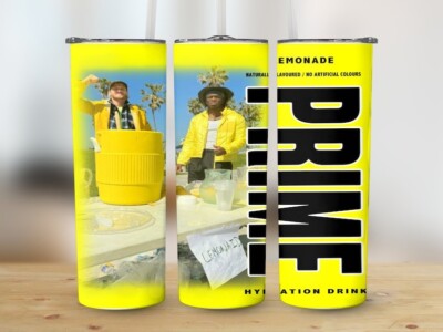 Prime Drink Limonade personalisiert heiß kalt Becher Tasse Ksi Logan Paul