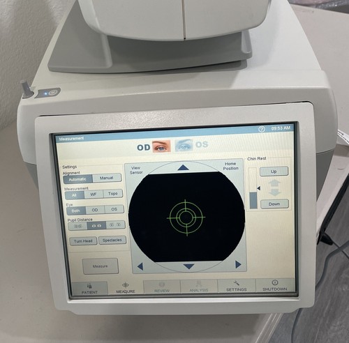 ZEISS i.Profiler Plus Autorefractor, Keratometer, Topographer and Aberrometer - Picture 6 of 12