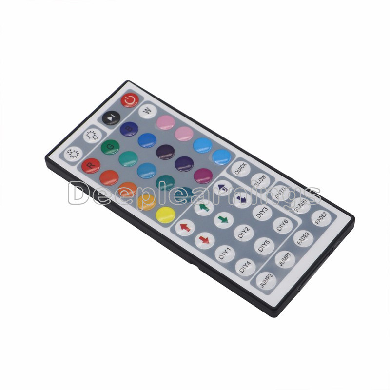 44 Key IR Remote Controller Dimmer 12V for 5050 3528 SMD RGB LED Strip Light DP