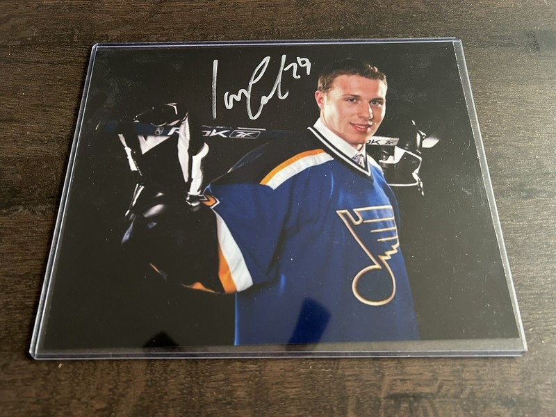 Ian Cole St Louis Blues Signed 8x10 Photo — Auto