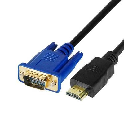 Cavo VGA HD15 6,1 Metri, 1080p, Per PC, Monitor, TV, Proiettore, Nero - 4