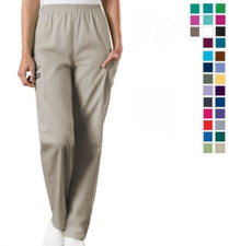 Cherokee Womens Scrubs WorkWear Pull On Cargo Pant 4200 Colors And Sizes NWT