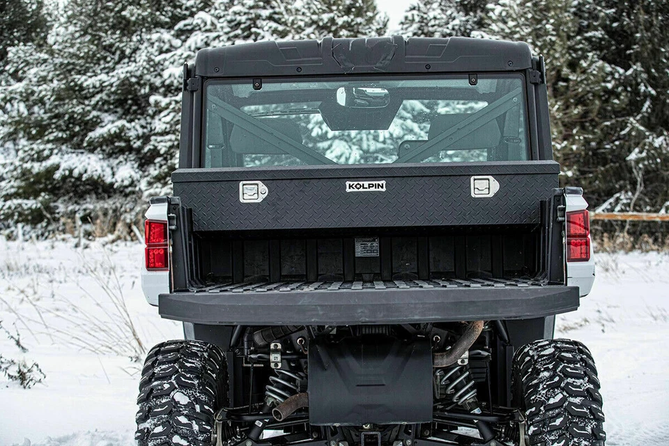 Kolpin UTV Tool Box Cargo Bed Storage Polaris Ranger XP 1000 2017-2025 - Image 3 of 4