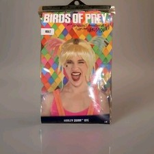 Harley Quinn Wig Birds of Prey Official Accessory Licensed BRAND NEW