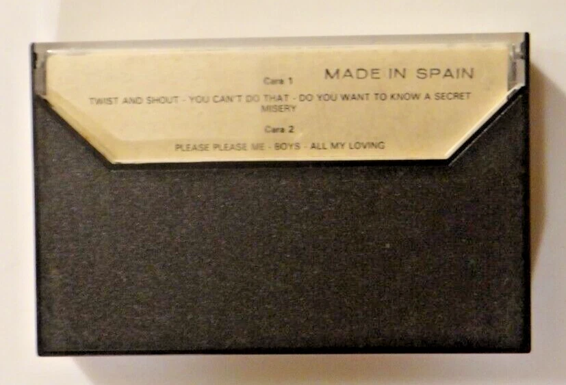 The Beatles Live Recording History of Rock - Big Label Spain 1982 Cassette EX! - Image 3 of 4