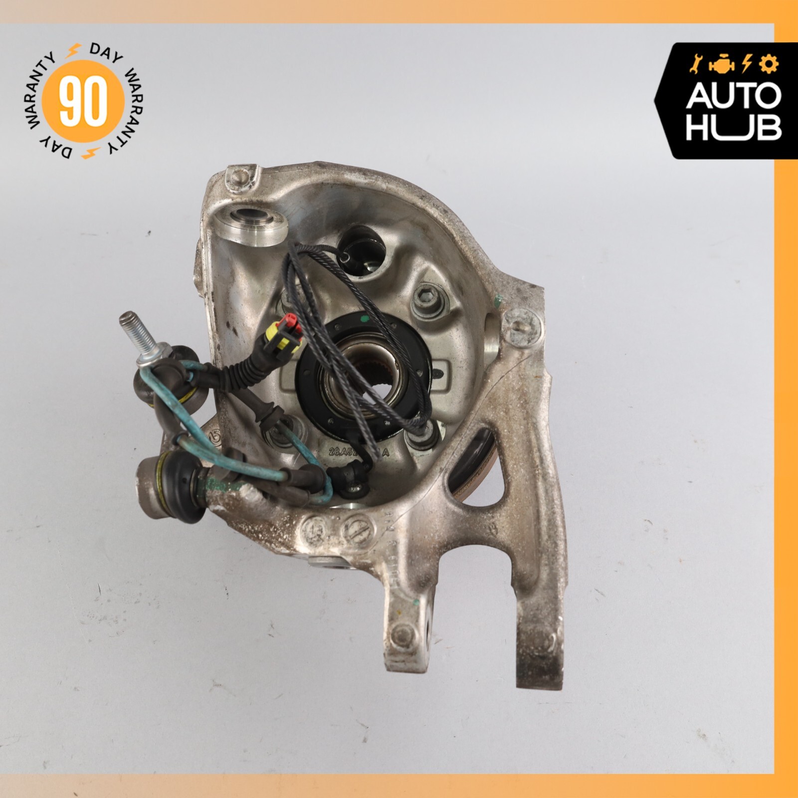 11-19 Maserati GranTurismo S M145 Rear Right Side Spindle Knuckle Hub OEM 33k