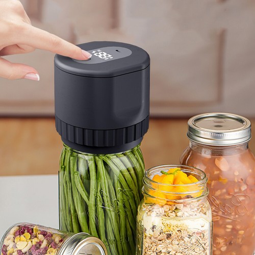 Vacuum Sealing Machine DC 5V All-in-One Jars Sealer Compatible with Food Saver - Foto 2 di 9
