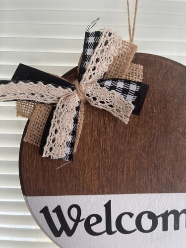 wooden Welcome Sign - Picture 2 of 3