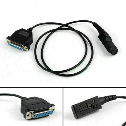 1Pc Com Port Programming Cable Fit  Saber MX1000 MX2000 MX3000 Radio  DT