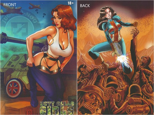 Duty Calls Girls #1 Agent Carter Trade Wraparound Variante NM