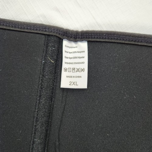 Waist Compression Band Boned Shapewear Black 2xl - Picture 5 of 7