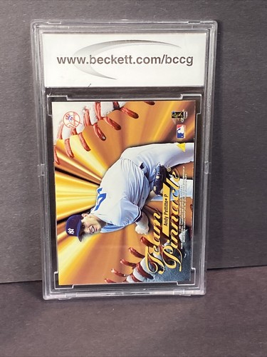 Smoltz Pettitte 1997 Pinnacle #9 Braves Yankees béisbol BCCG 10 BB15 - Imagen 6 de 6