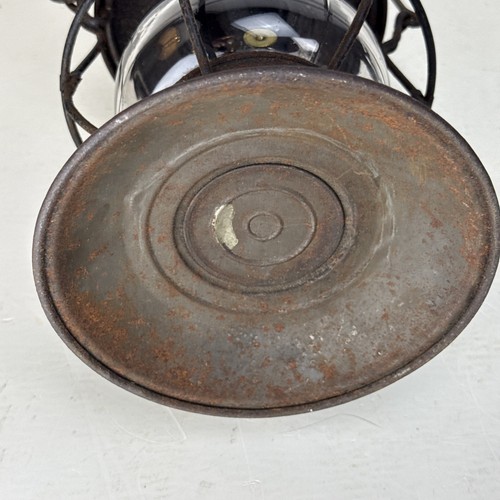 Antique Steam Gauge & Lantern Co Oil Kerosene Railroad Lantern Lamp Vortex - Picture 13 of 17