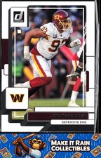 Jonathan Allen 2022 Donruss #182 Washington Commanders Football