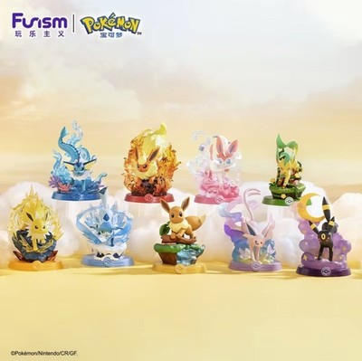 Pokémon - Funism Eevee Adventure Eeveelutions Elemental Series Blind Box Figuren