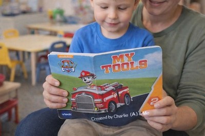 VTech Paw Patrol My Tools Marshall Interactive Board Book Age 2+