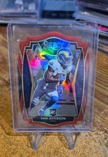 2020 Panini Select - Premier Level Van Jefferson #171 Red Prizm Die-Cut (RC)