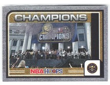 2023-24 Hoops #1 SP Championship Parade 2022-23 NBA Champions Denver Nuggets