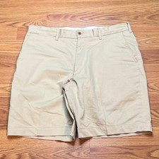 Vintage 1990s Polo Golf Ralph Lauren Chino Shorts Cotton Twill Khaki Tan 36