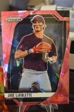 2025 Panini Prizm - Jace LaViolette, Jace LaViolette #42 Pink Ice Prizm (RC)