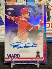 2019 Topps Chrome Taylor Ward Purple Refractor Auto /250 Rookie RC Parallel RATW