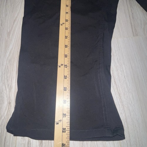 Carhartt Women's Straight Fit Cargo Capri black size 18 - Picture 8 of 8