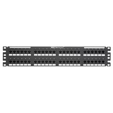 Panduit Dp485e88tgy Patch Panel, Cat 5E, Rack Mt, 48 Port