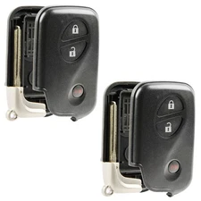 2 Key Fob Remote 3b Shell Case Replacement for Lexus HYQ14AAB HYQ14ACX