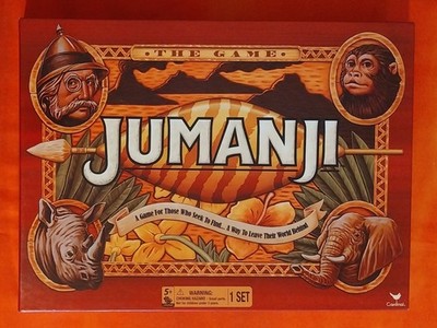 Cardinal Jumanji Familien Brettspiel KOMPLETT nie gespielt