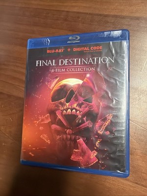 Final Destination 6-Film Collection Blu-ray Includes Bloodlines No Digital Used