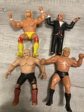 WWF LJN Lot Hulk Hogan George The Animal Mean Gene Greg The Hammer Valentine