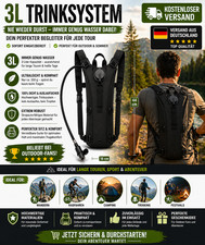 Trinkrucksack 3 L TPU Camping Wandern Laufen ...