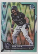 2022 Bowman Chrome Aqua RayWave Refractor 20/199 Ryan Vilade #14 sc2