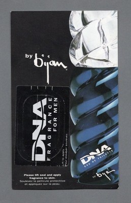 Werbekarte + Patch - DNA by Bijam beidseitig