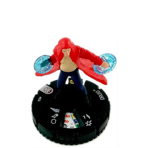 Heroclix Marvel Nick Fury Agents S.H.I.E.L.D DRUID #034