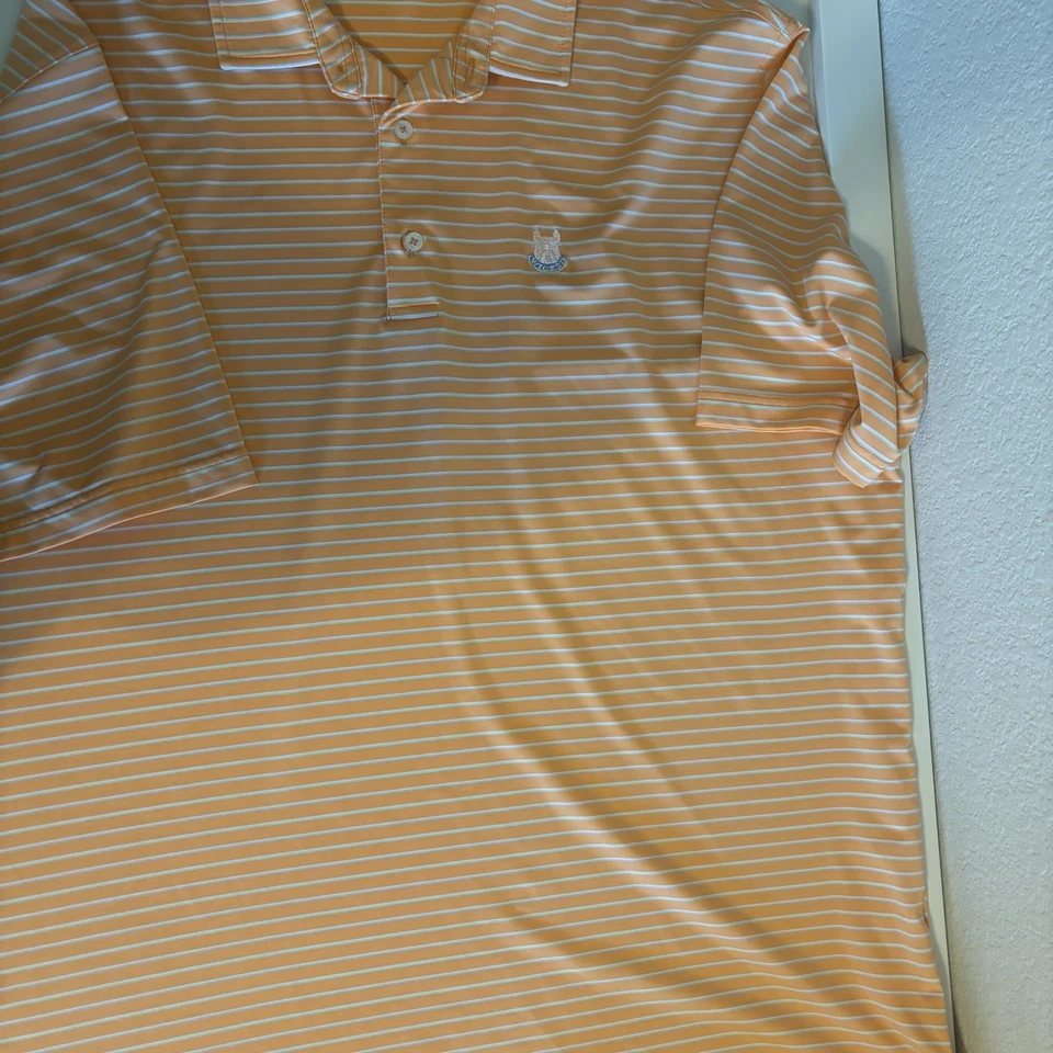Wicked Dog Apparel Quality Fit Performance 条纹 Polo 衫 尺寸 Xl — 第 2/4 张图片