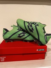 Lotto Maestro 100 V FG Soccer Cleats Mens 10.5 Surf Spray Green 220568-BPC